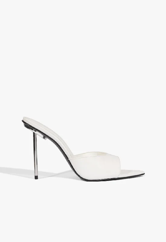 Michella Mule Patent Leather Sandal