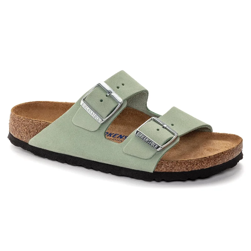 BIRKENSTOCK ARIZONA SOFT FOOTBED NUBUCK