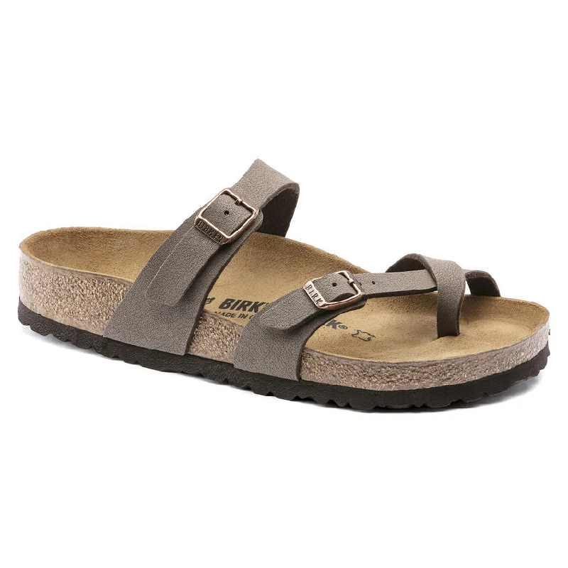 Birkenstock Womens Mayari Birkibuc Regular/Wide