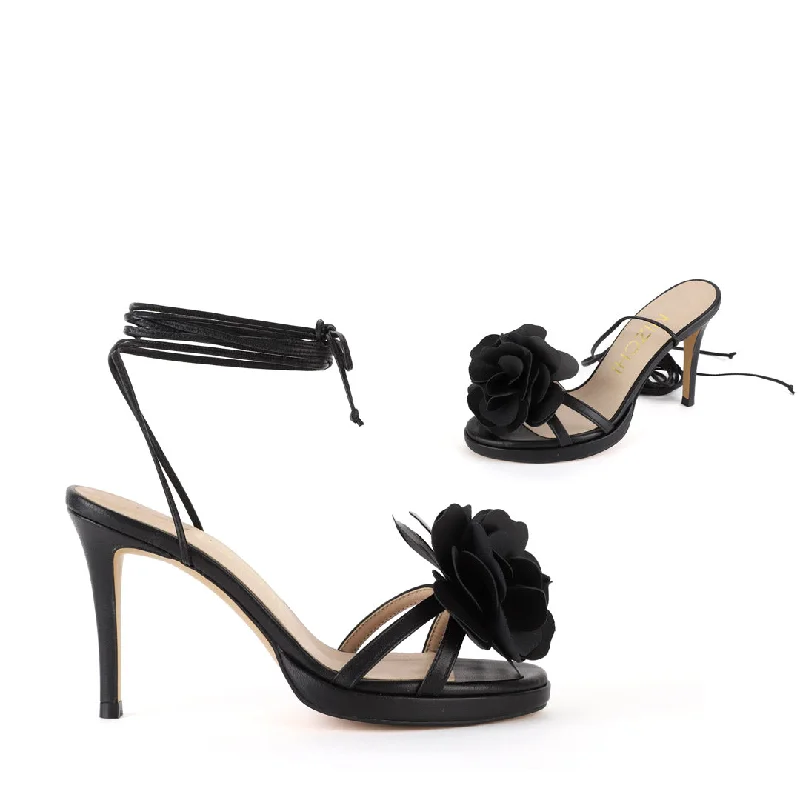 BLOSSOM - lace up sandal