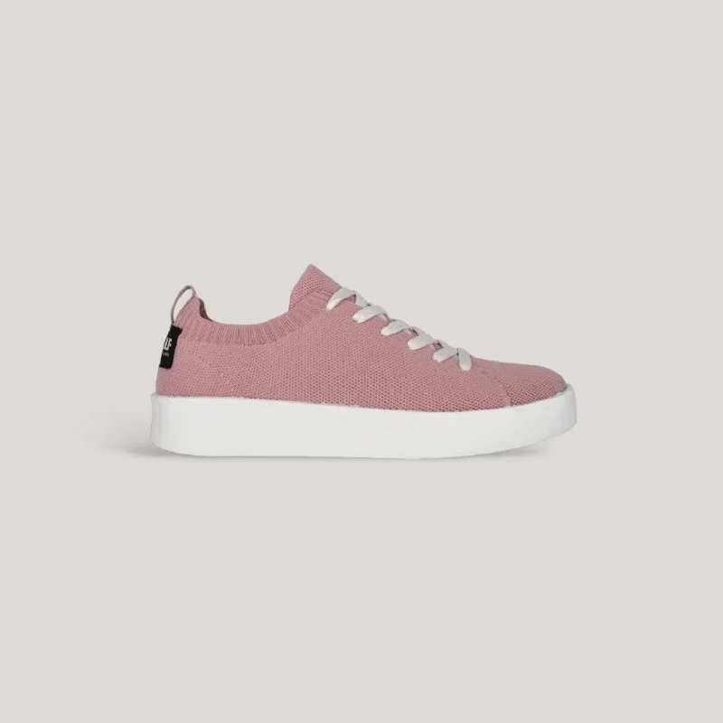 Eliot Knitted Sneakers - Dusty Pink | Women's