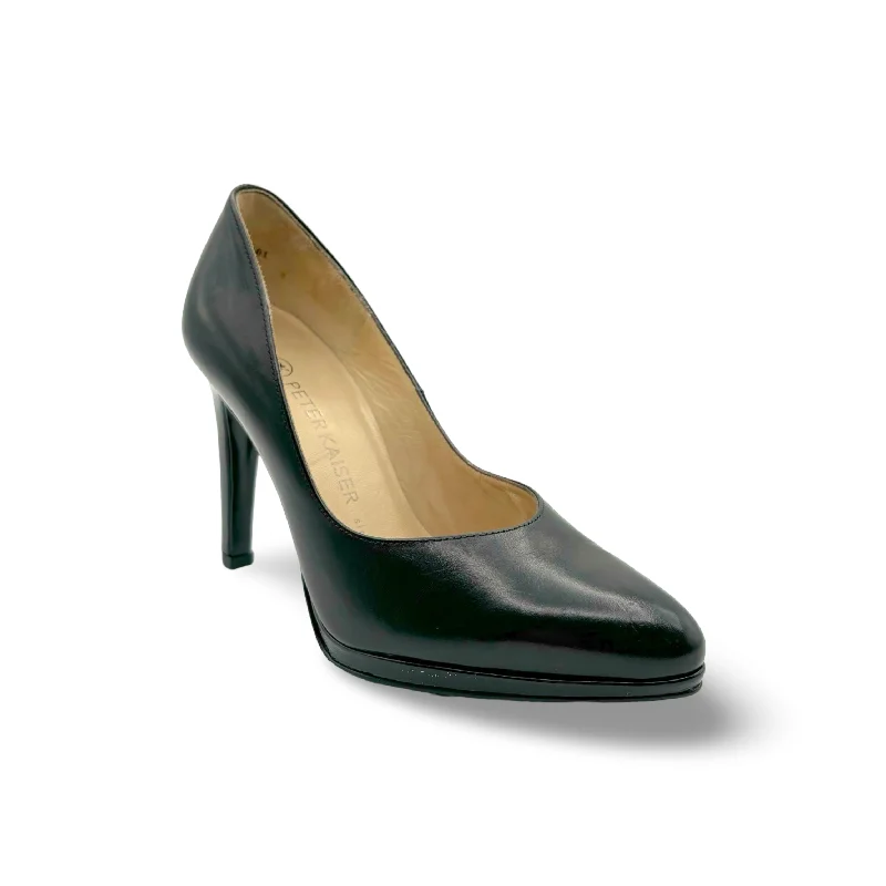 Herdi-Classic Black Patent Heel