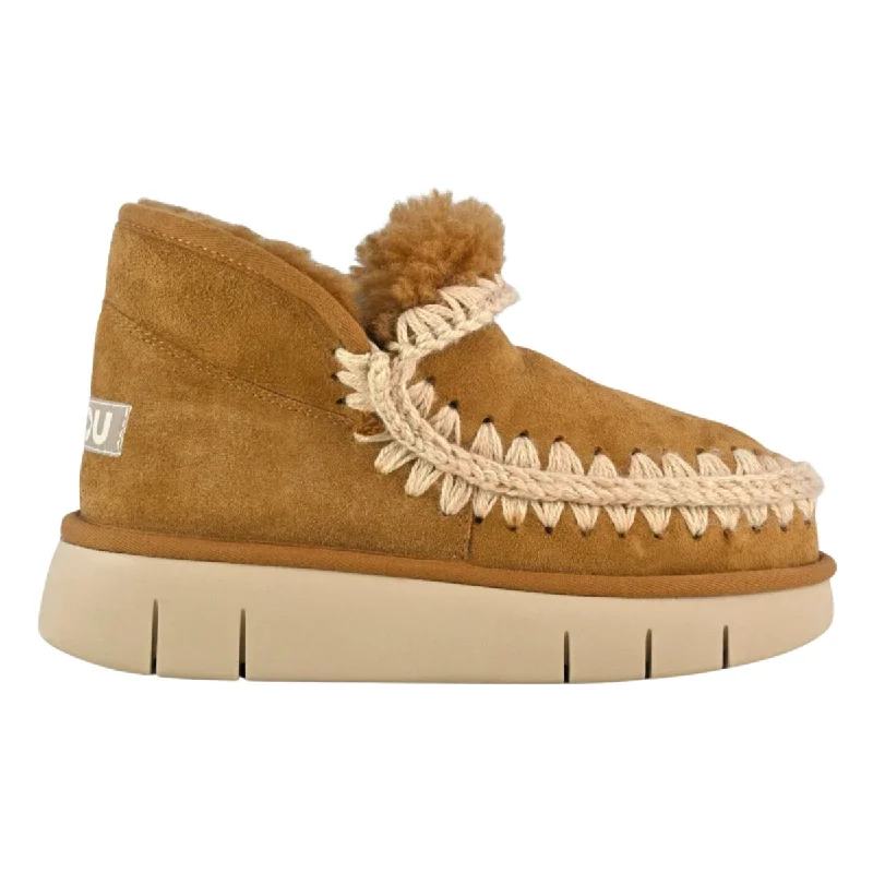 MOU Women's Eskimo Bounce Sneaker Cognac