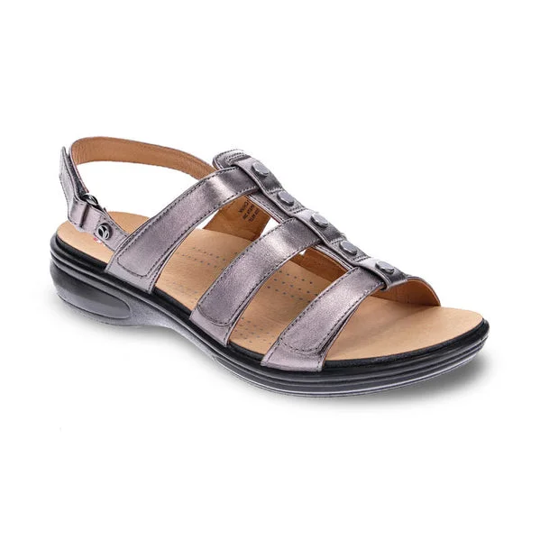 Revere Women's Toledo Sandal Gunmetal