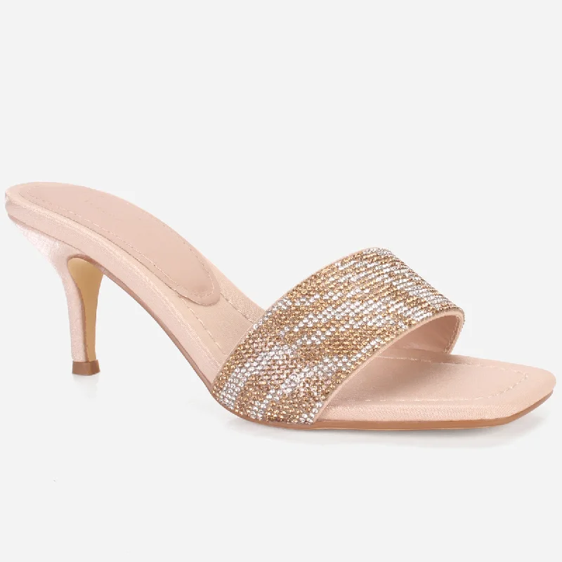 Women's "LEXI" Glam Evening Slip-Ons Sandals