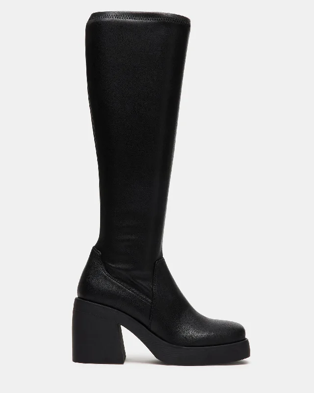 BERKLEIGH BLACK WIDE CALF