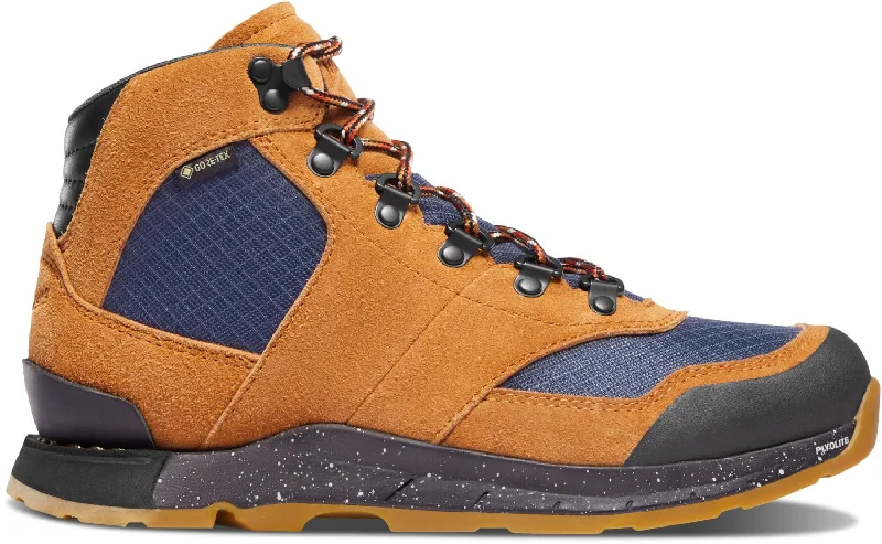 Danner Womens Free Spirit Brown/Navy Suede Hiking Boots