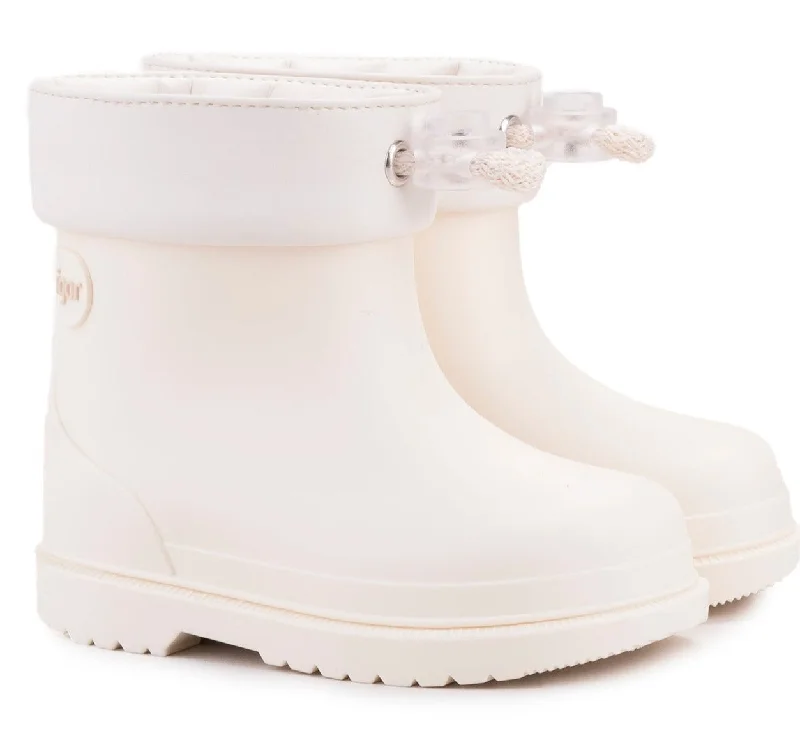 Igor Girl's and Boy's Bimbi Euri Boots - Blanco