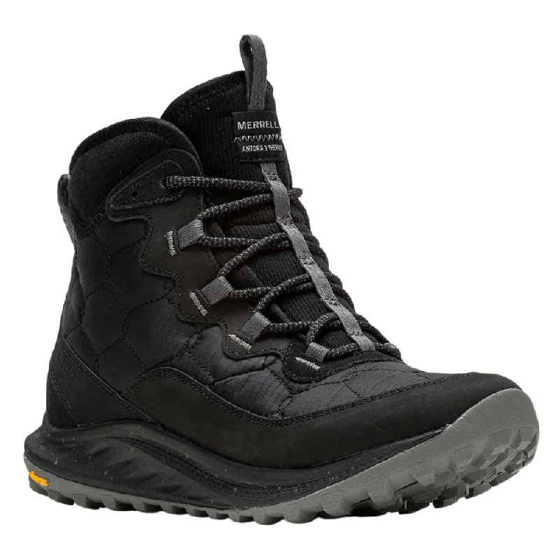 Merrell Antora 3 Thermo Mid Waterproof Black Boot (Women's)