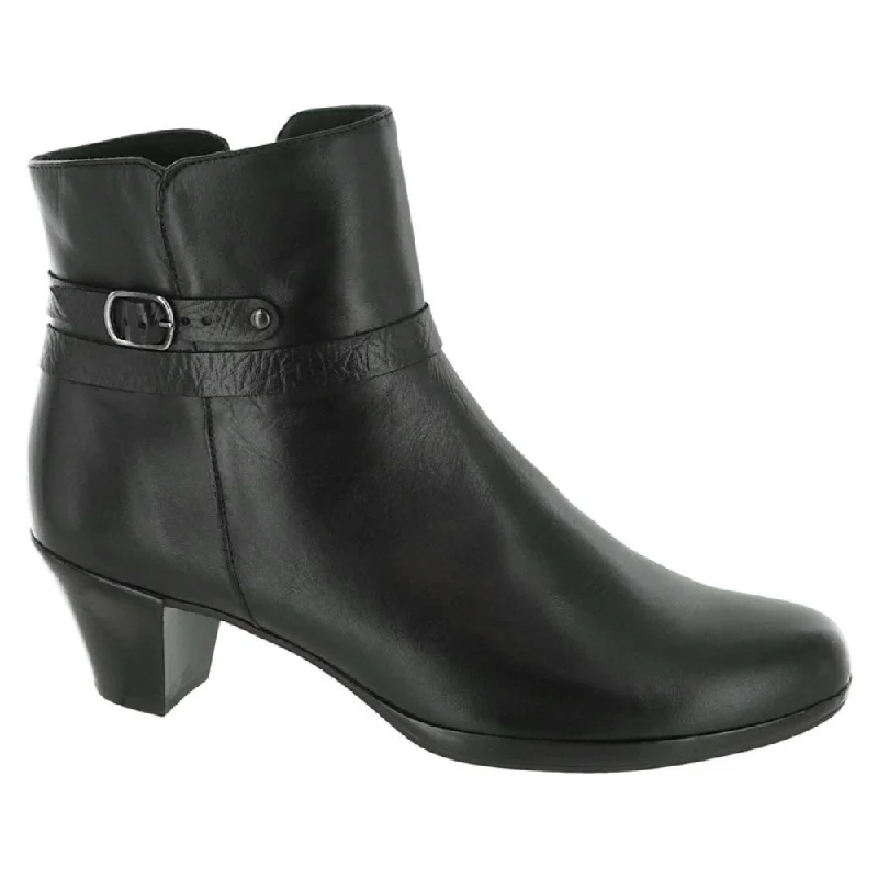 Munro Dylan Black Leather Boot (Women's)