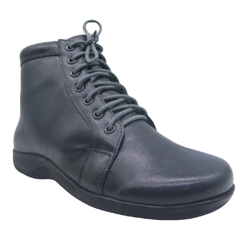 Walking Cradles Zack Grey Leather Boot (Women's)